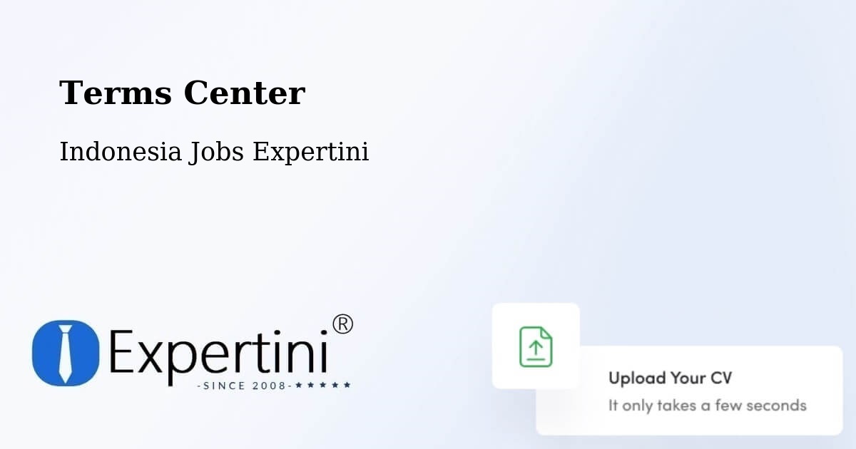 Terms of Service – Batam - Indonesia Jobs Expertini